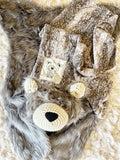 Gray Grizzly Bear Rug