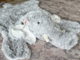 Gray Elephant Rug for Safari Nursery