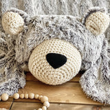 Large Bear Rug for Adventure Nursery